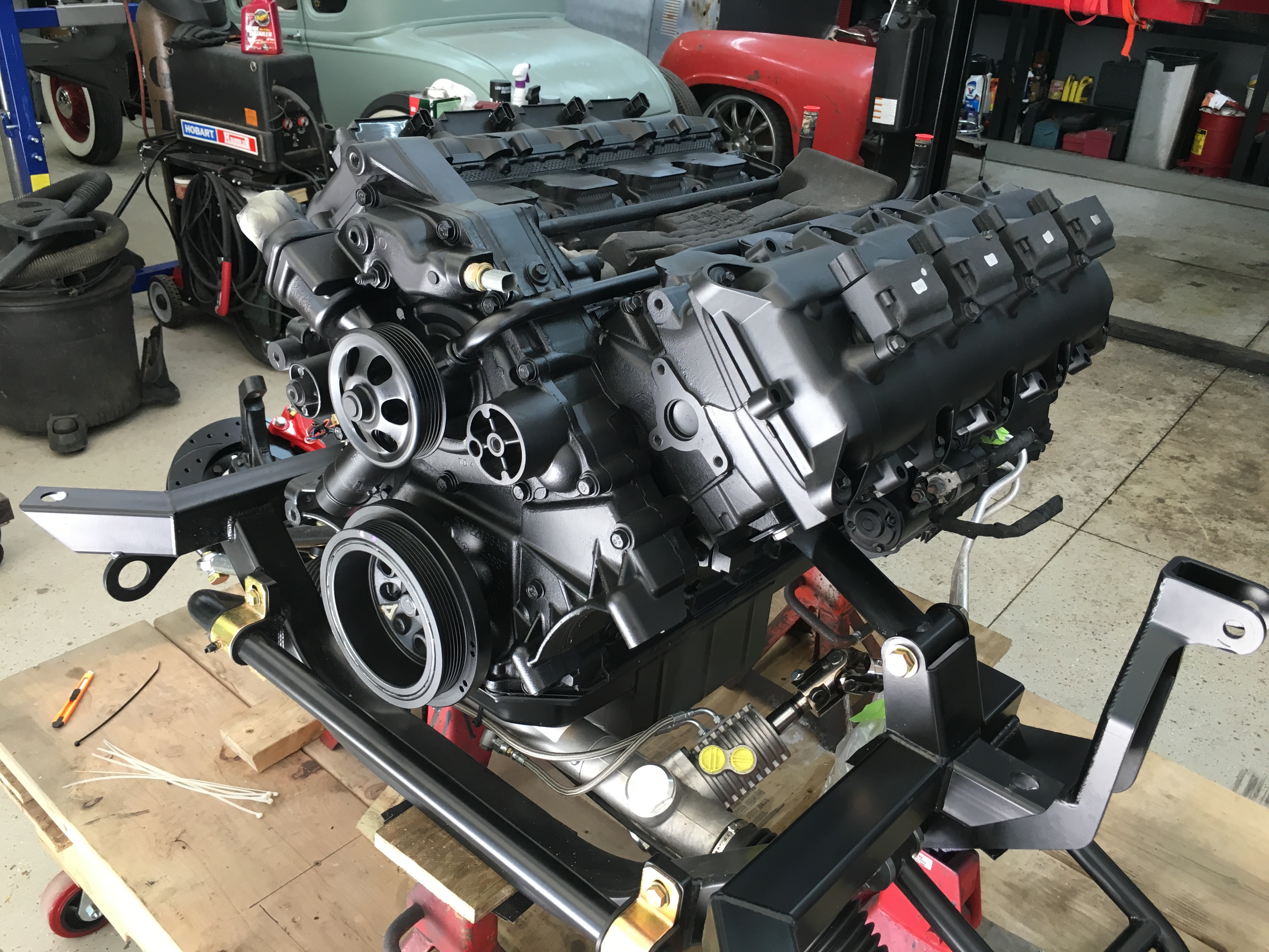 motor painted