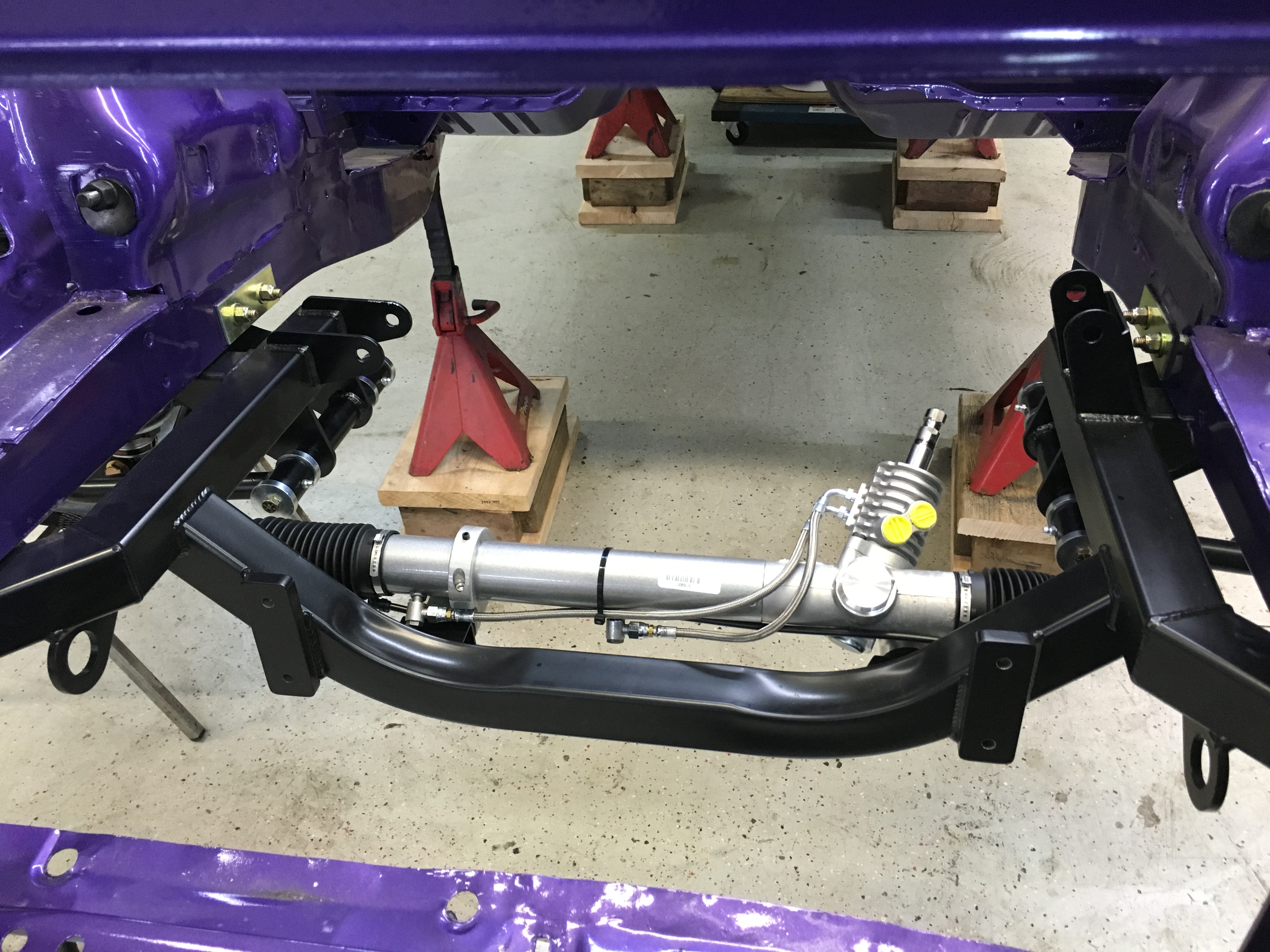sub frame installed